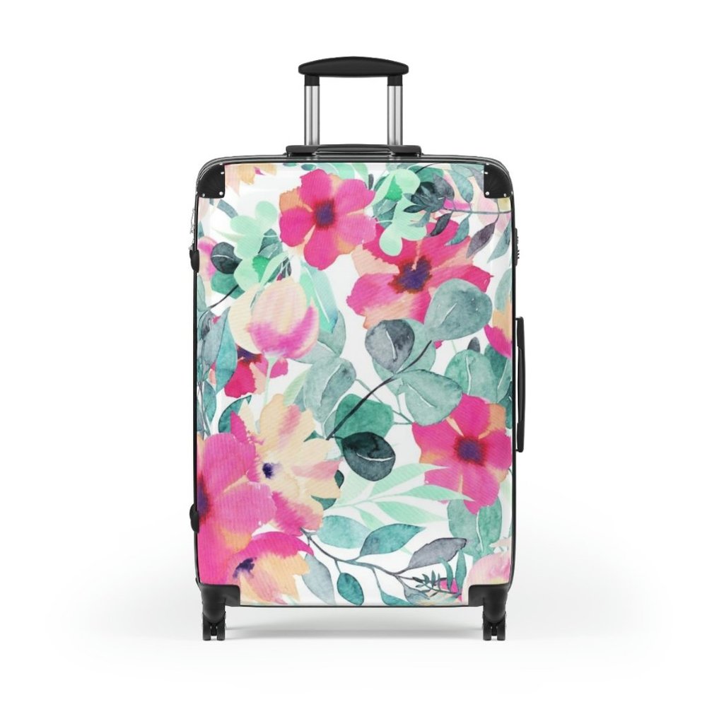 Flower suitcase